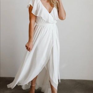 Baltic Born white Katja dress - bridal color